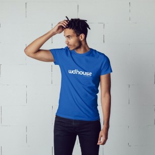 Camiseta masculina azul
